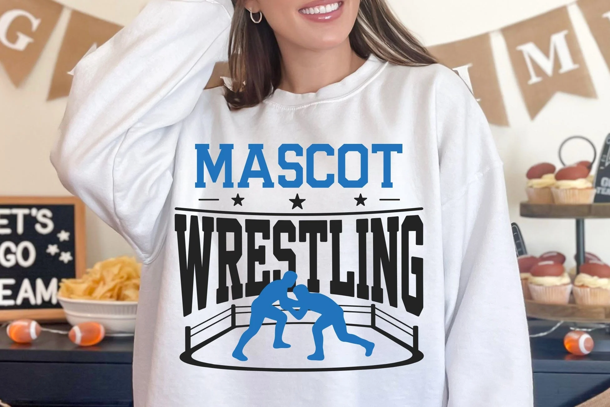 Wrestling Svg Png, Wrestling Team Template Svg Png, Wrestling Mom Svg, Svg Files for Cricut, Wrestling Team Shirts Svg - Image 6