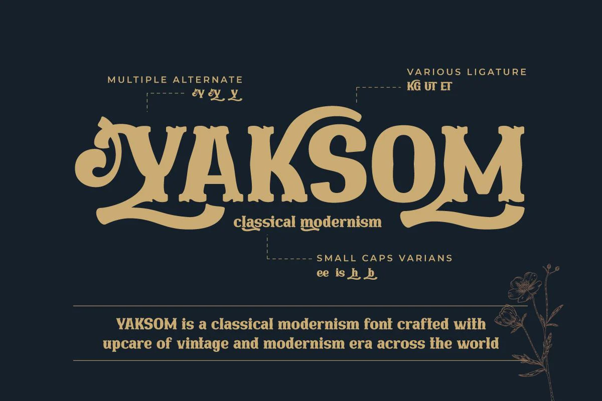 YAKSOM | Serif Classic Modernism - Image 2